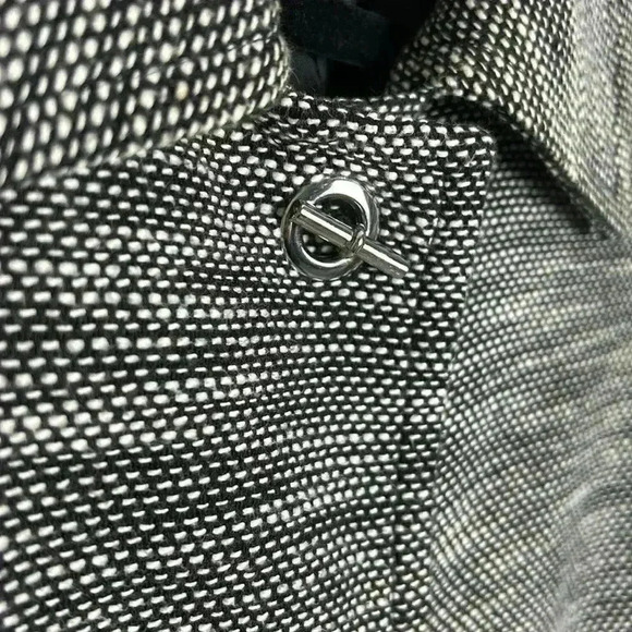 Liz Claiborne Small Cropped Jacket Blazer 3/4 Sleeves Office Career Pockets - Picture 3 of 13